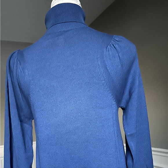 APIECE APART Dewi Turtleneck Sweater in Blue 395$ - Picture 7 of 7